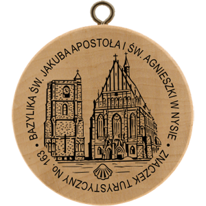 163 - opolskie<br>Bazylika św. Jakuba Apostoła i św. Agnieszki w Nysie