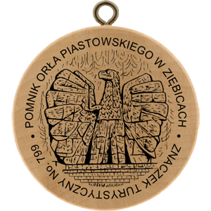 799 - dolnośląskie<br>Pomnik Orła Piastowskiego w Ziębicach