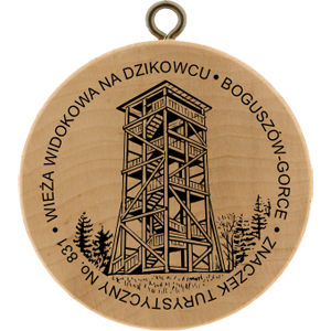 831 - dolnośląskie<br>Wieża widokowa na Dzikowcu. Boguszów - Gorce