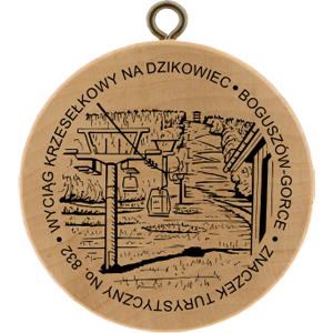 832 - dolnośląskie<br>Wyciąg krzesełkowy na Dzikowiec. Boguszów - Gorce