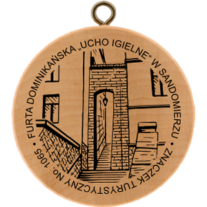1065 - świętokrzyskie<br>Furta Dominikańska ”Ucho igielne” w Sandomierzu