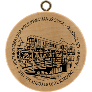 1162 - opolskie<br>Historyczna linia kolejowa Hanušovice - Głuchołazy – Krnov