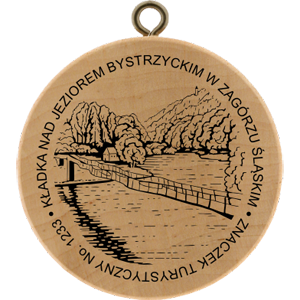 1233 - dolnośląskie<br>Kładka nad Jeziorem Bystrzyckim w Zagórzu Śląskim