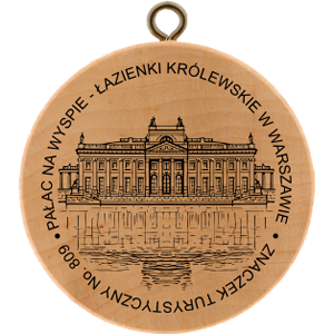 809 - mazowieckie<br>Pałac na Wyspie - Łazienki Królewskie w Warszawie