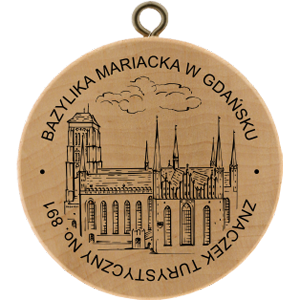891 - pomorskie<br>Bazylika Mariacka w Gdańsku